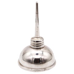 TIFFANY & CO. Vintage Bar Vermouth Oil Pump Drop Filler In .925 Sterling Silver