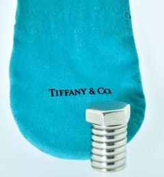 Tiffany & Co. Vintage Bolt and Screw Sterling Pill Box