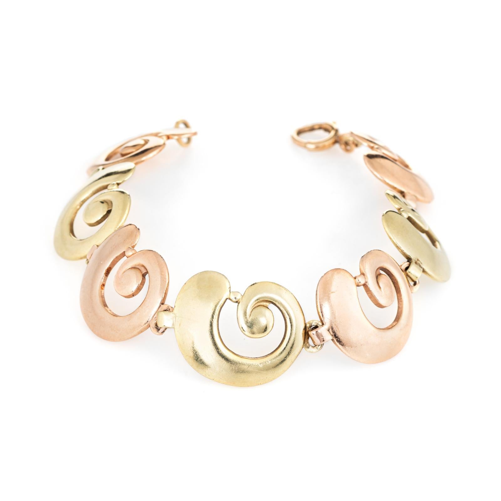 snail shell bracelet