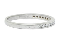 Tiffany & Co. Vintage Diamond Anniversary Stacking Band Ring