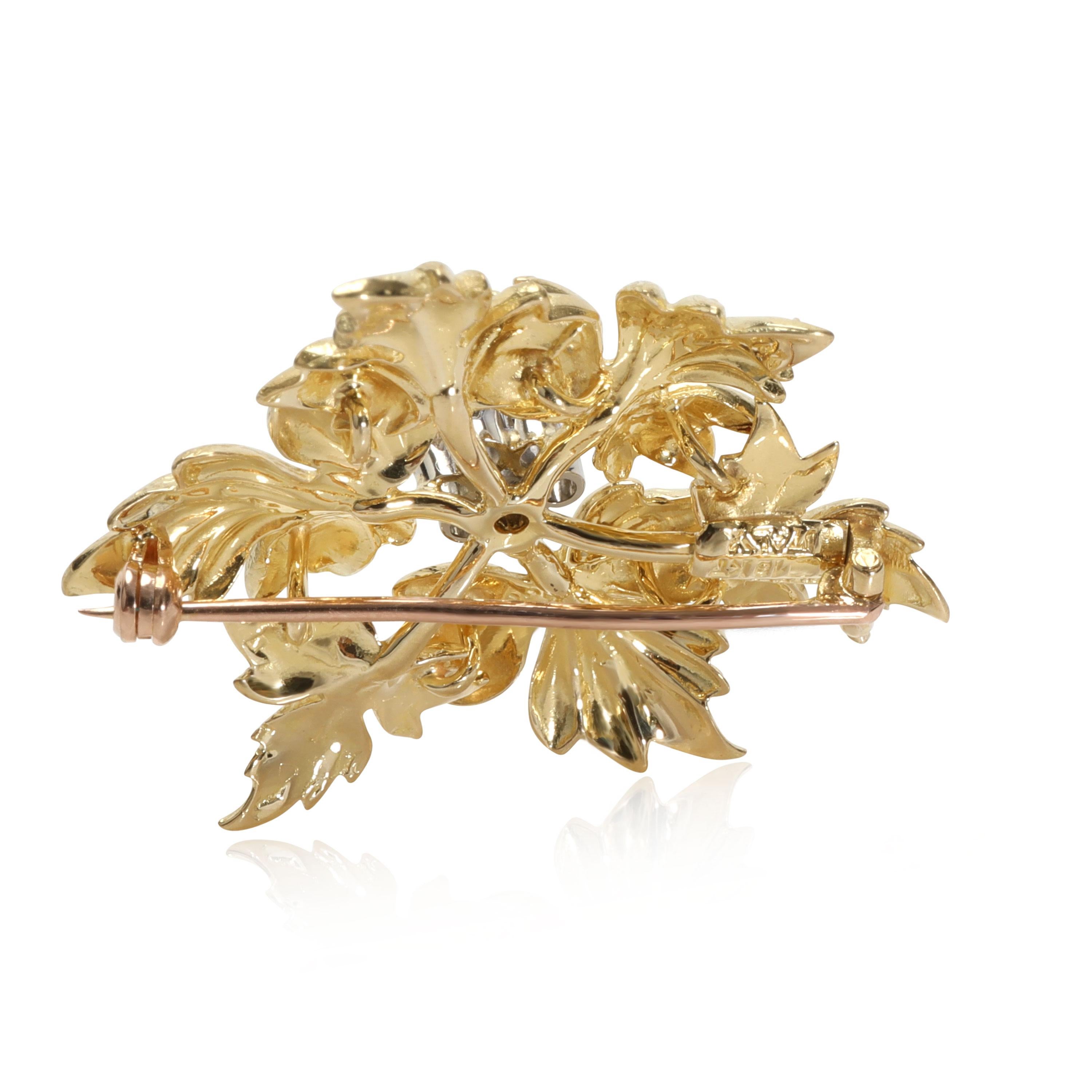 Tiffany & Co. Vintage Diamond Leaf Brooch in 18k Yellow Gold 0.15 CTW

PRIMARY DETAILS
SKU: 113141
Listing Title: Tiffany & Co. Vintage Diamond Leaf Brooch in 18k Yellow Gold 0.15 CTW
Condition Description: Retails for 3,500 USD. Length is 1 3/8