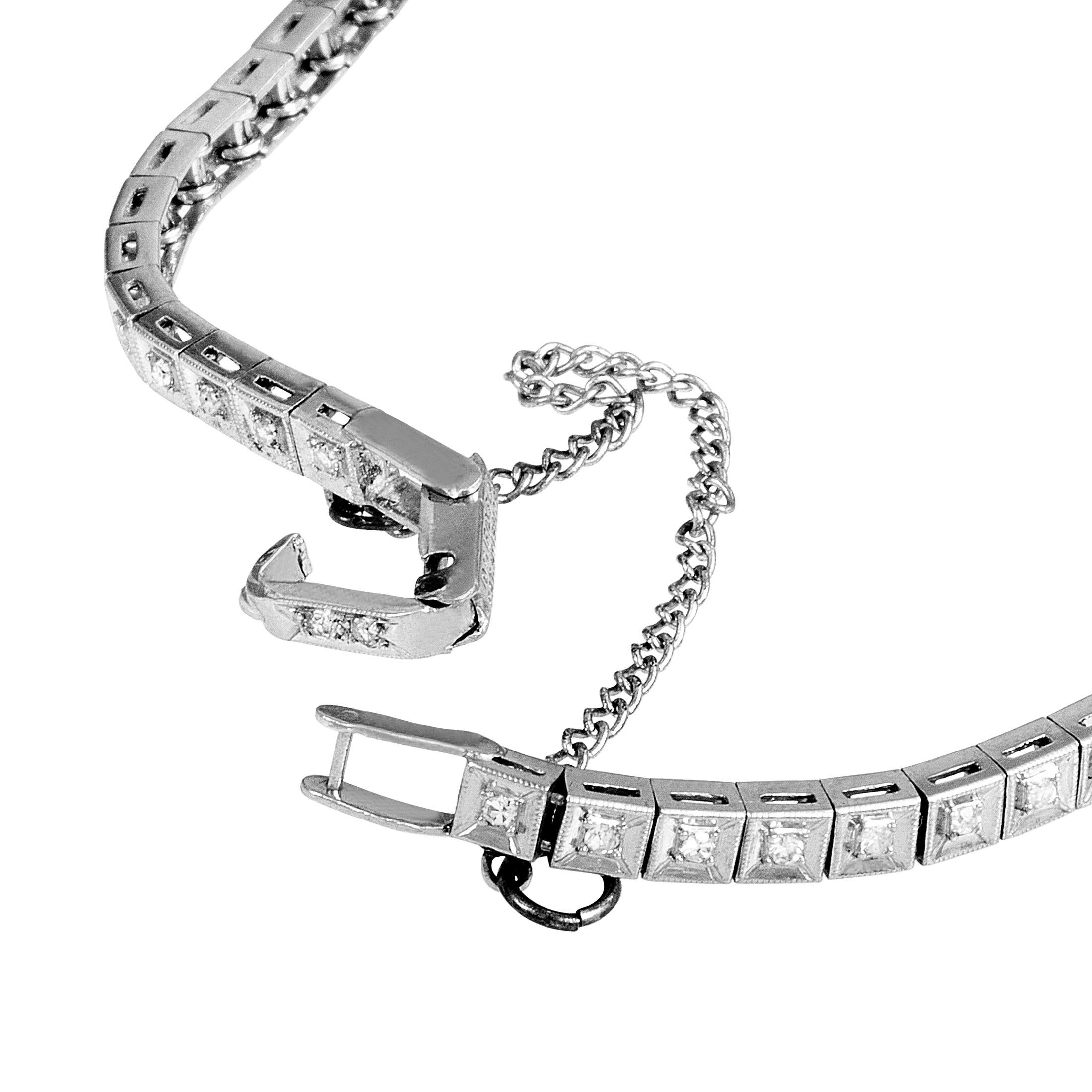 Women's Tiffany & Co. Vintage Diamond Platinum Watch