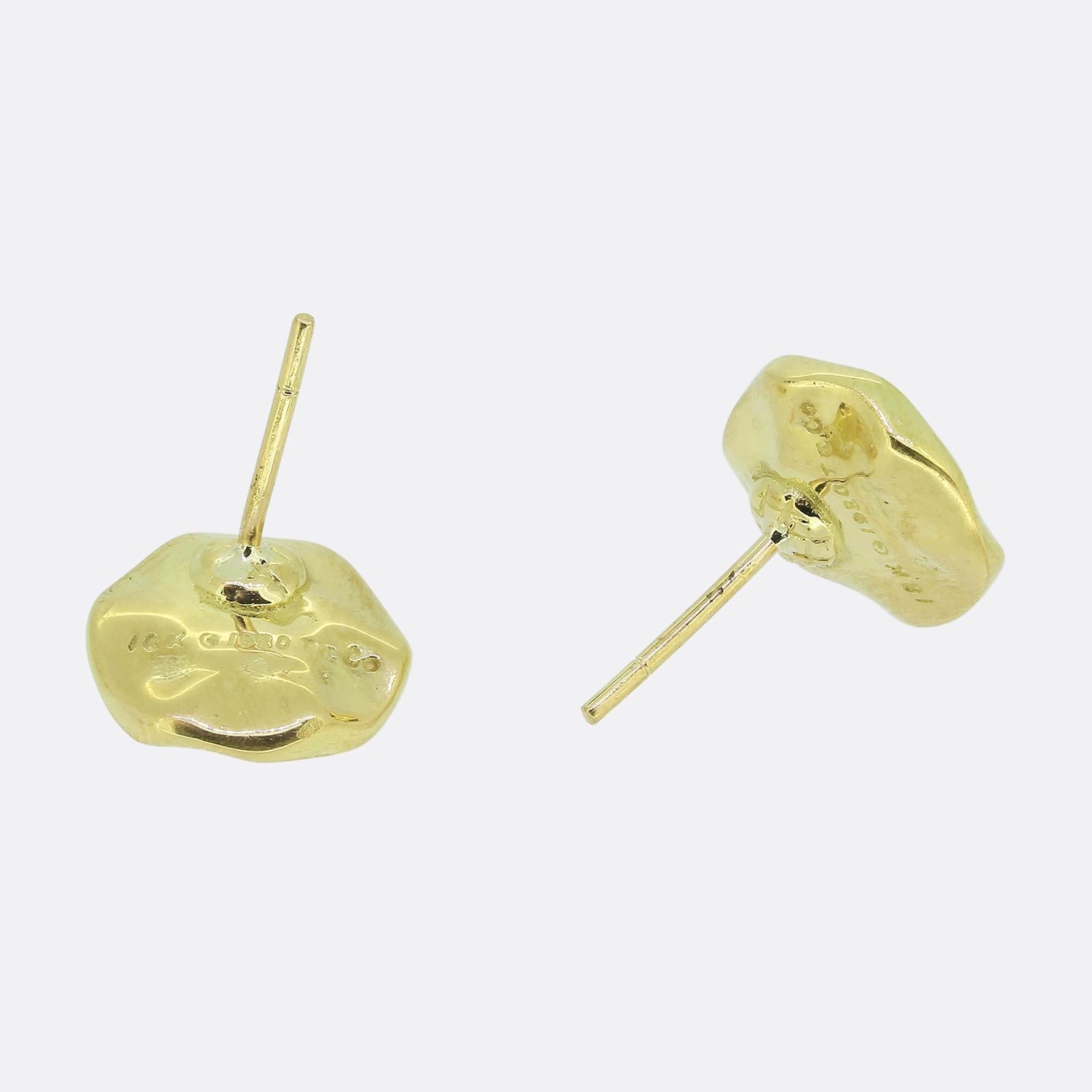 Tiffany & Co. Vintage Diamant Ohrstecker (Rundschliff) im Angebot