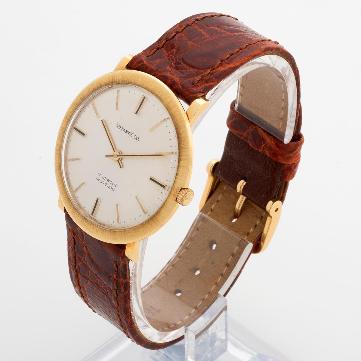 Tiffany & Co Vintage Dresswatch, Manual Wind, Circ 1960's. In Good Condition In Canterbury, England