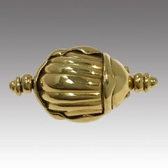 Tiffany & Co. Vintage Gold Scarab Flip Ring