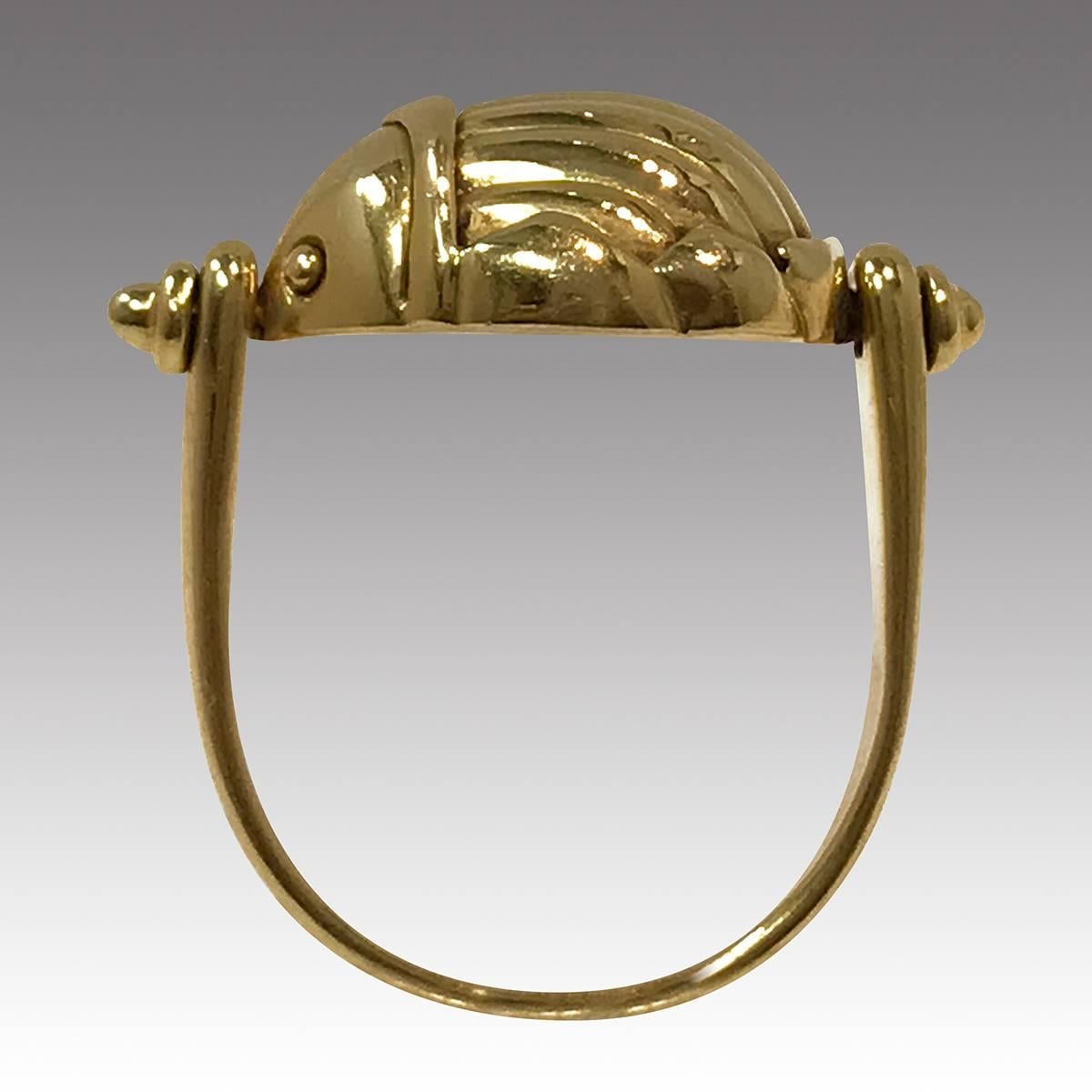 tiffany scarab ring