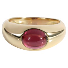 Tiffany & Co. Vintage Gypsy Set Tourmaline Ring in 18k Yellow Gold