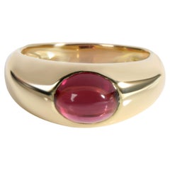 Tiffany & Co. Vintage Gypsy Set Tourmaline Ring in 18K Yellow Gold
