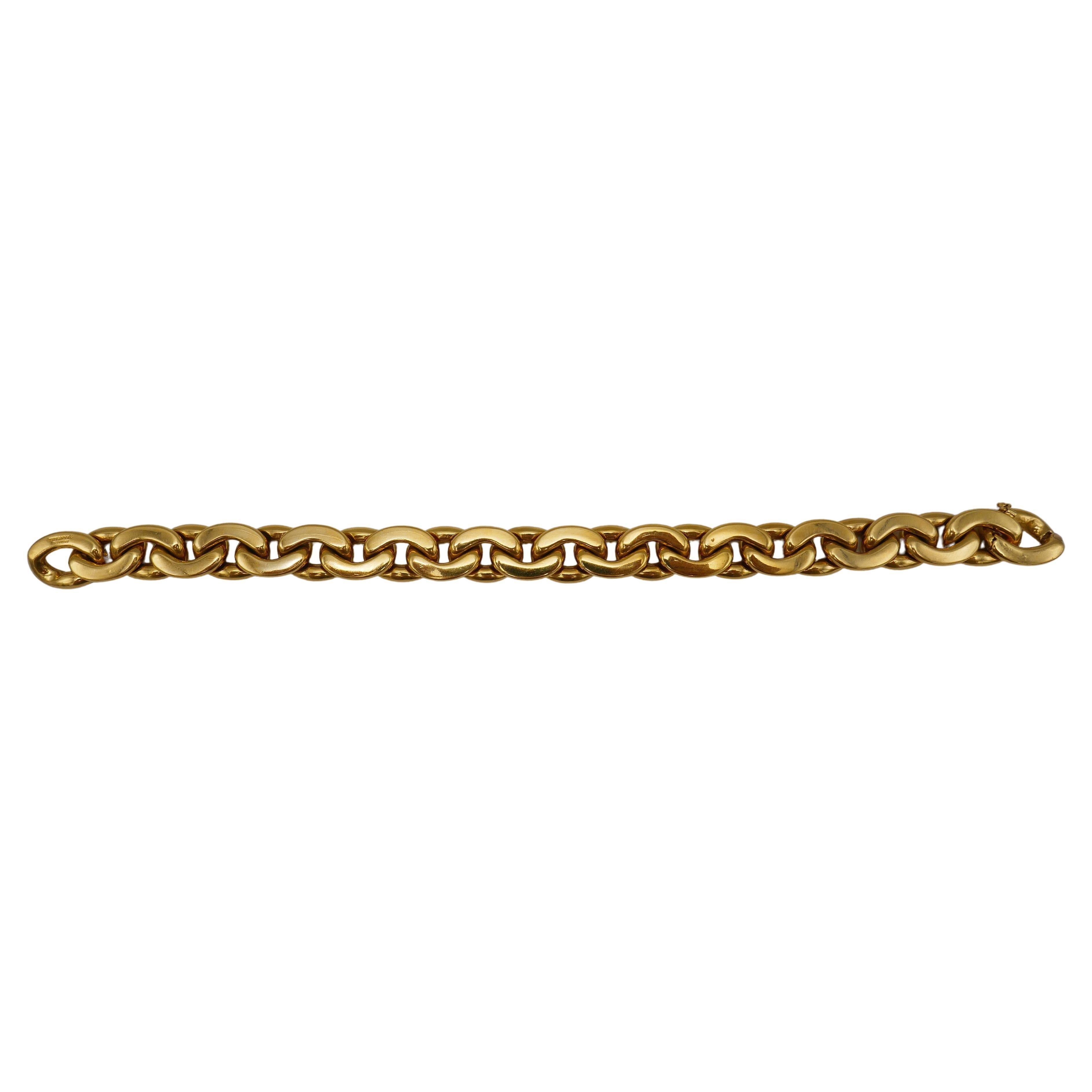Tiffany & Co. Vintage Heavy Link Unisex Chain Bracelet 4