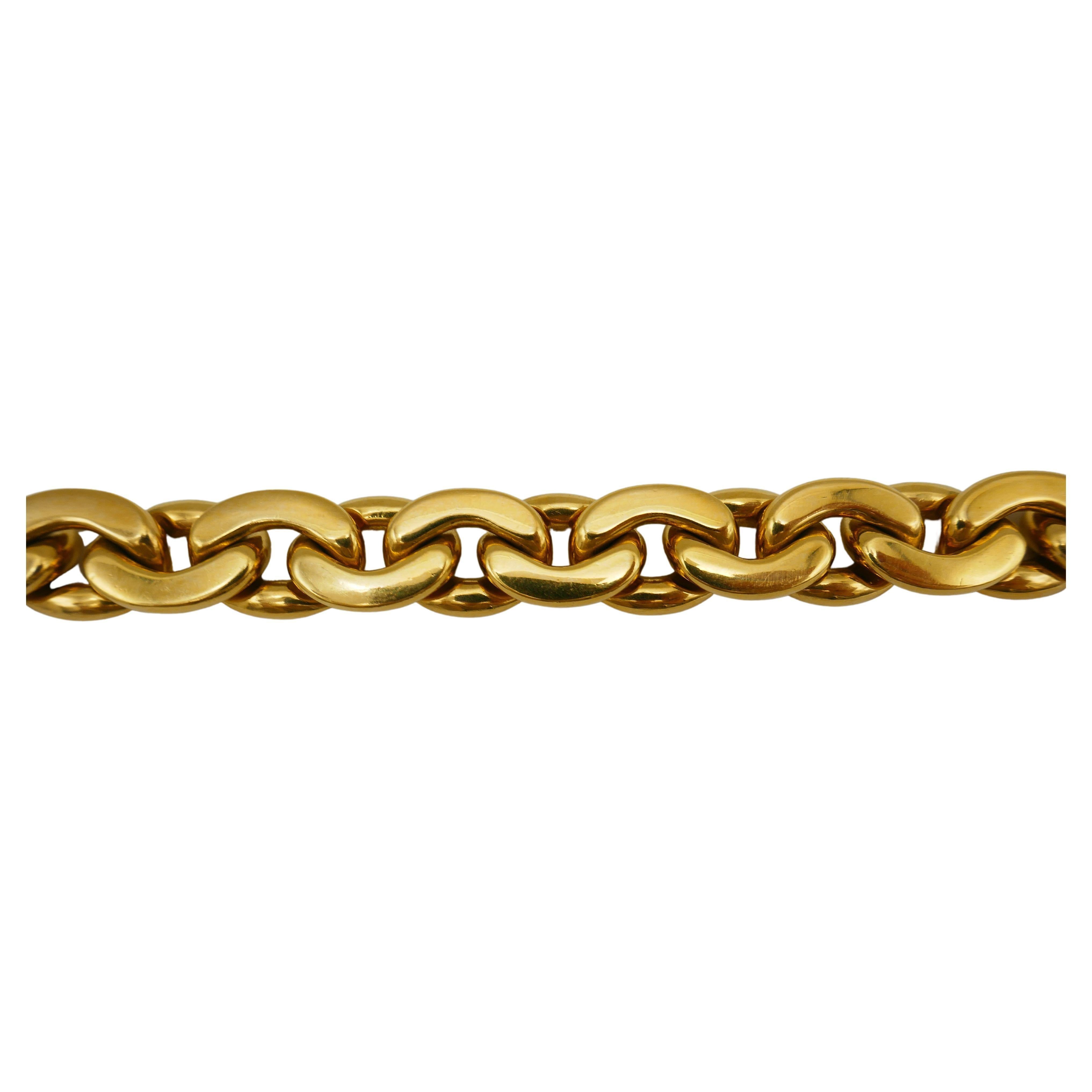 Tiffany & Co. Vintage Heavy Link Unisex Chain Bracelet 5