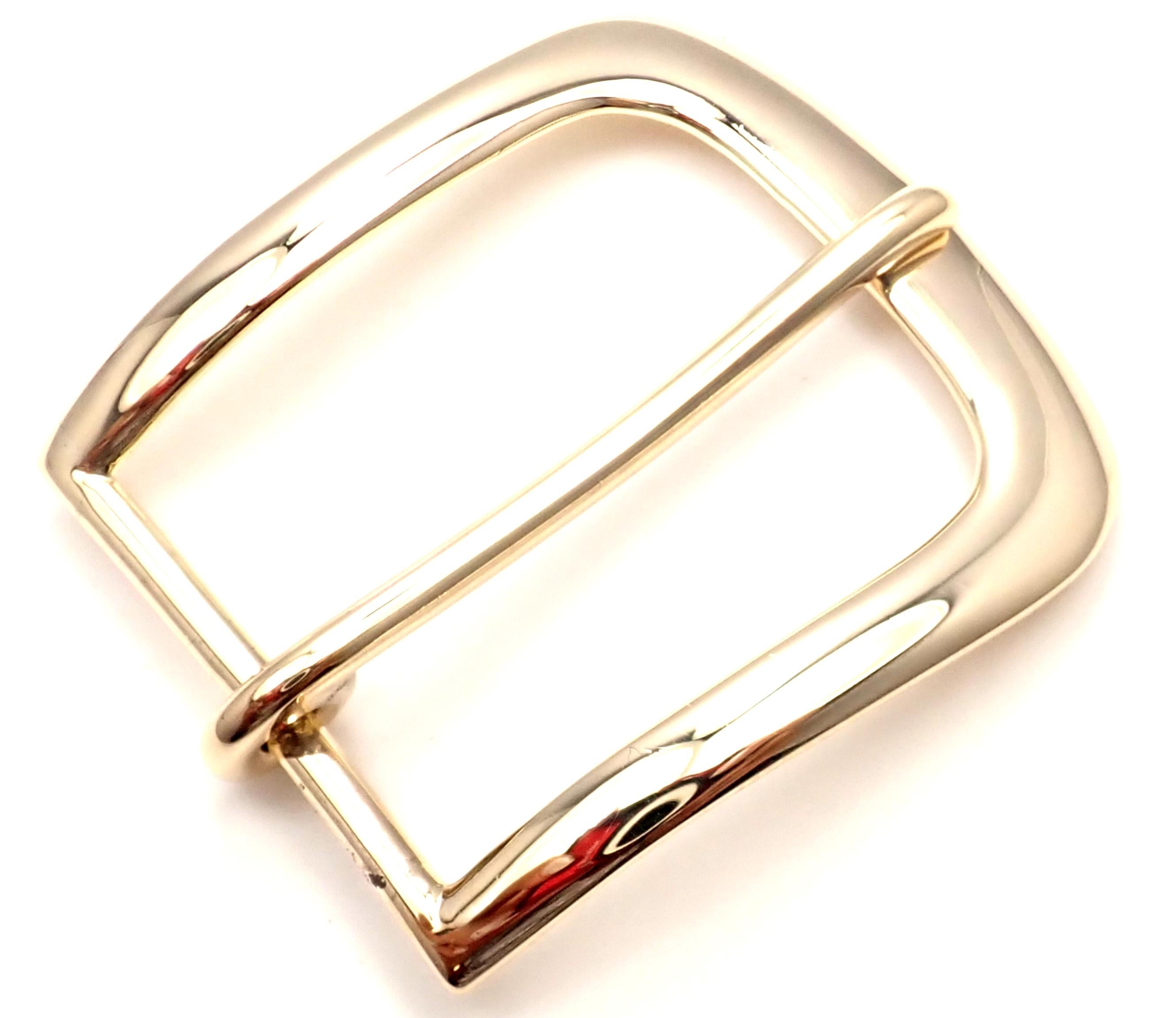 14k Yellow Gold Vintage Belt Buckle by Tiffany & Co.
This is vintage makers  belt buckle circa 1907 to 1947 under directorship of John C. Moore II.
 Details:
 Measurements: 45mm x 38mm
 Weight: 19 grams
 Width of the Belt: Width of the belt should