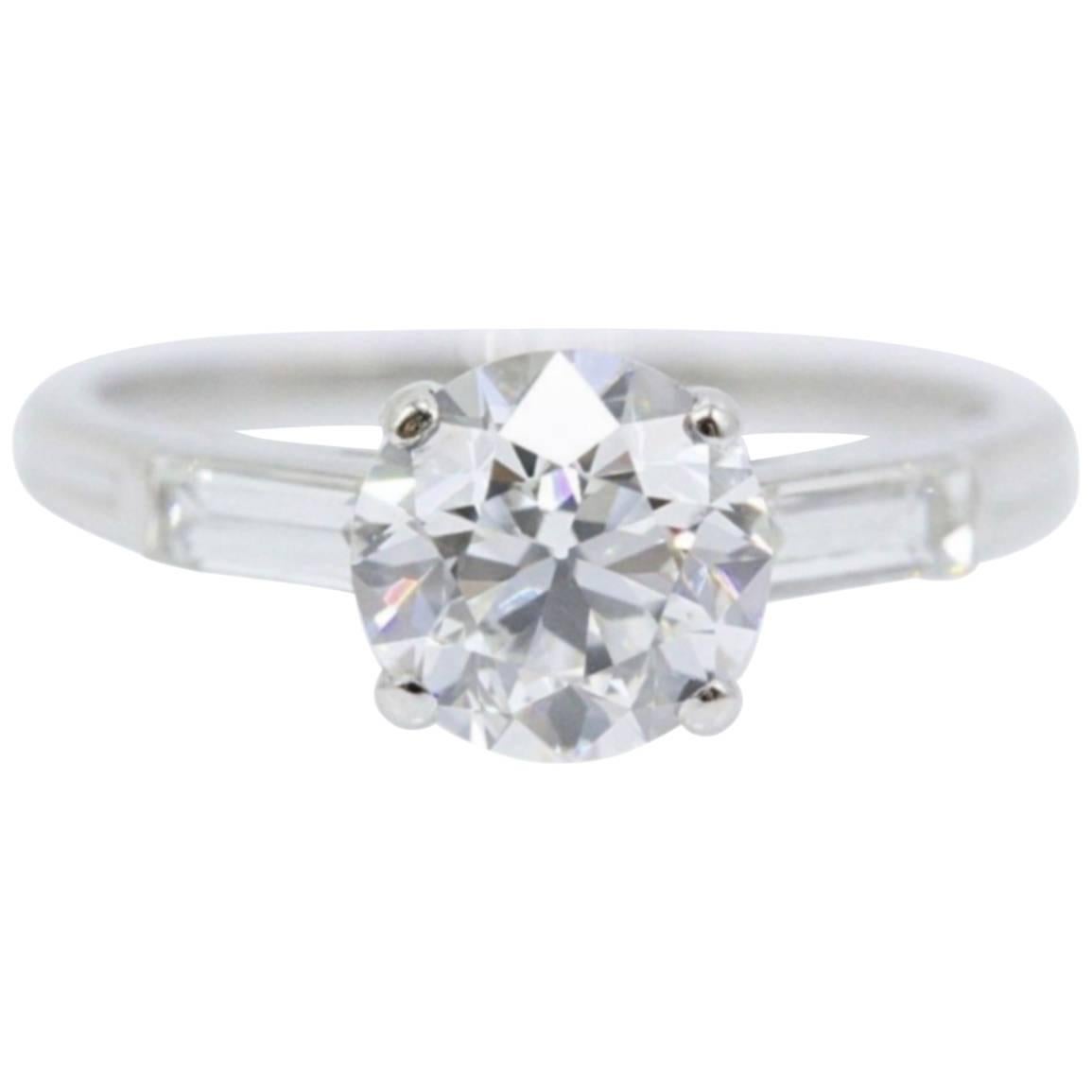 Tiffany and Co. Vintage Old Cut Diamond Engagement Ring with