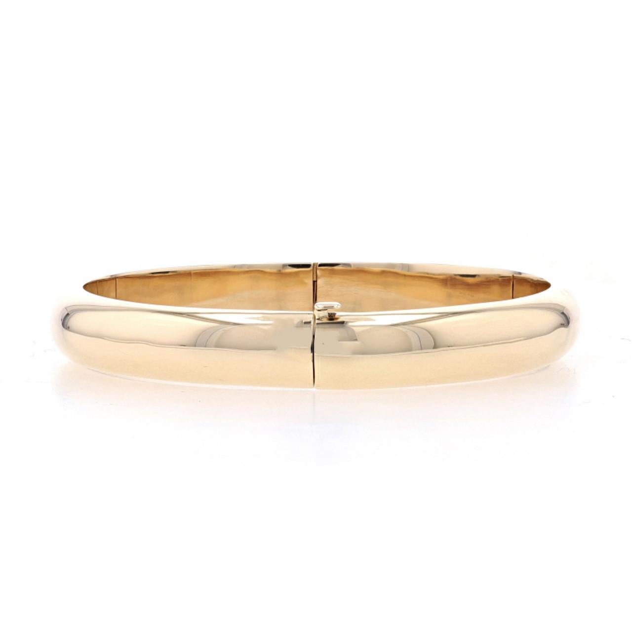 Tiffany & Co. Ovaler Vintage-Armreif 7 Gelbgold 14k Damen