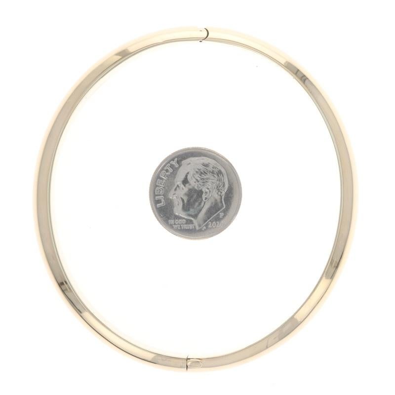 Tiffany & Co. Ovaler Vintage-Armreif 7 Gelbgold 14k 2