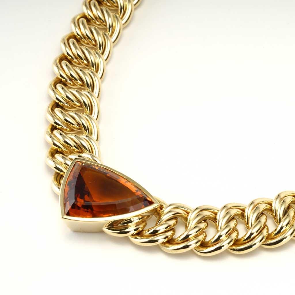 tiffany citrine necklace