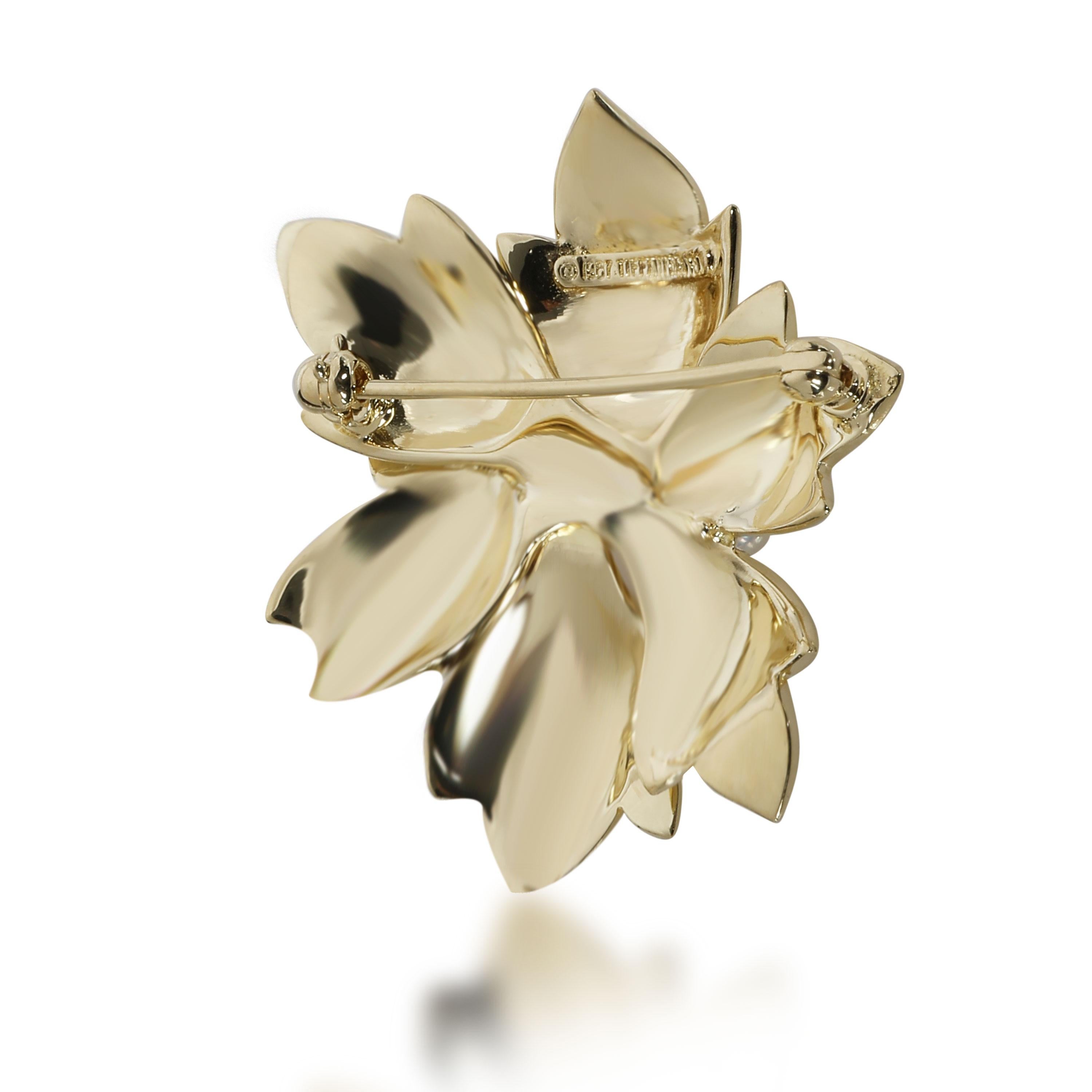 Tiffany & Co. Vintage Pearl Poinsettia Brooch in 18K Yellow Gold

PRIMARY DETAILS
SKU: 108038
Listing Title: Tiffany & Co. Vintage Pearl Poinsettia Brooch in 18K Yellow Gold
Condition Description: In excellent condition and recently polished.
Brand:
