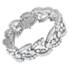 Tiffany & Co. Bracelet Vintage en Platine 28.0ct Diamond TI02-072325