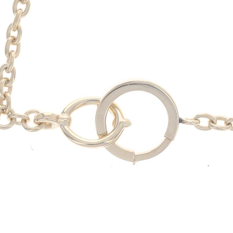 Tiffany & Co. Vintage Pocket Watch Chain - Yellow Gold 14k Convertible Necklace For Sale 3