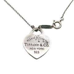Tiffany & Co. Vintage “Return to Tiffany” Heart Tag Necklace in Sterling Silver