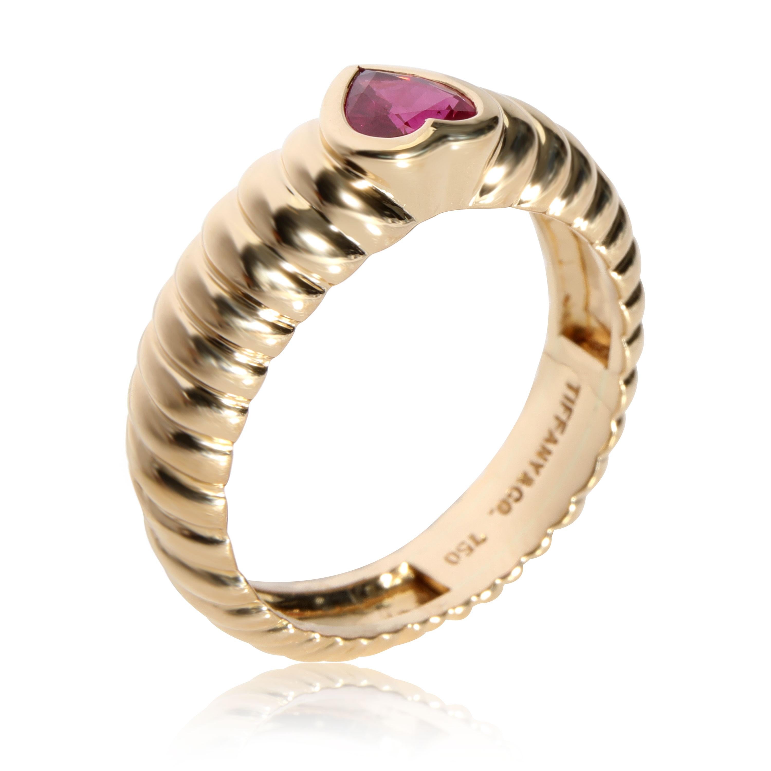 vintage tiffany ruby ring