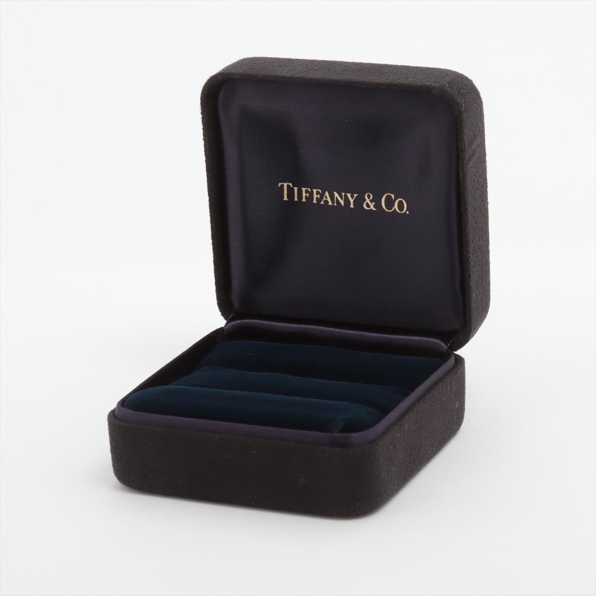 Tiffany & Co. Anillo Vintage Pequeño Zafiro y Diamante Oro 5