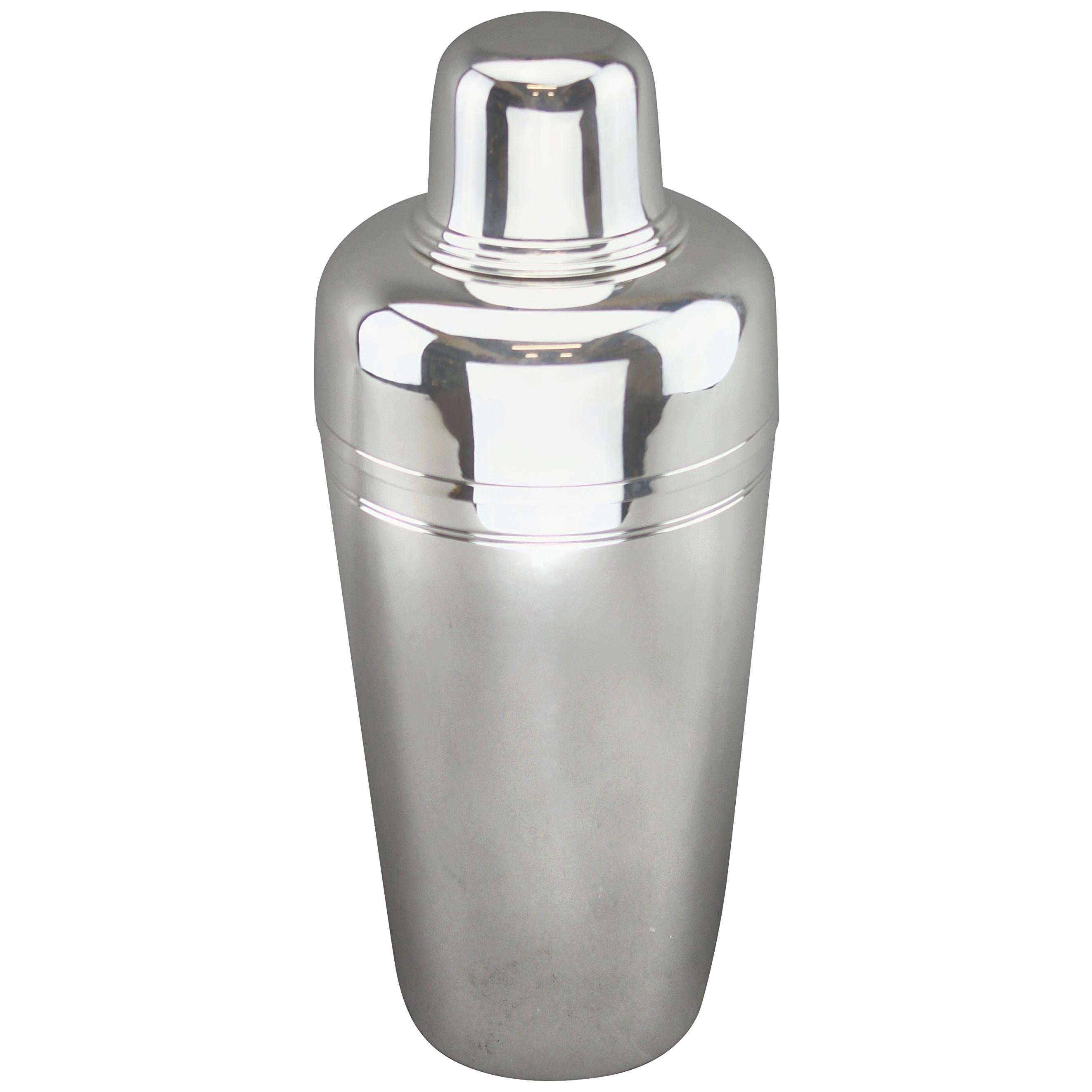Tiffany & Co. Vintage Sterling Silver Cocktail Shaker, USA, circa 1940s