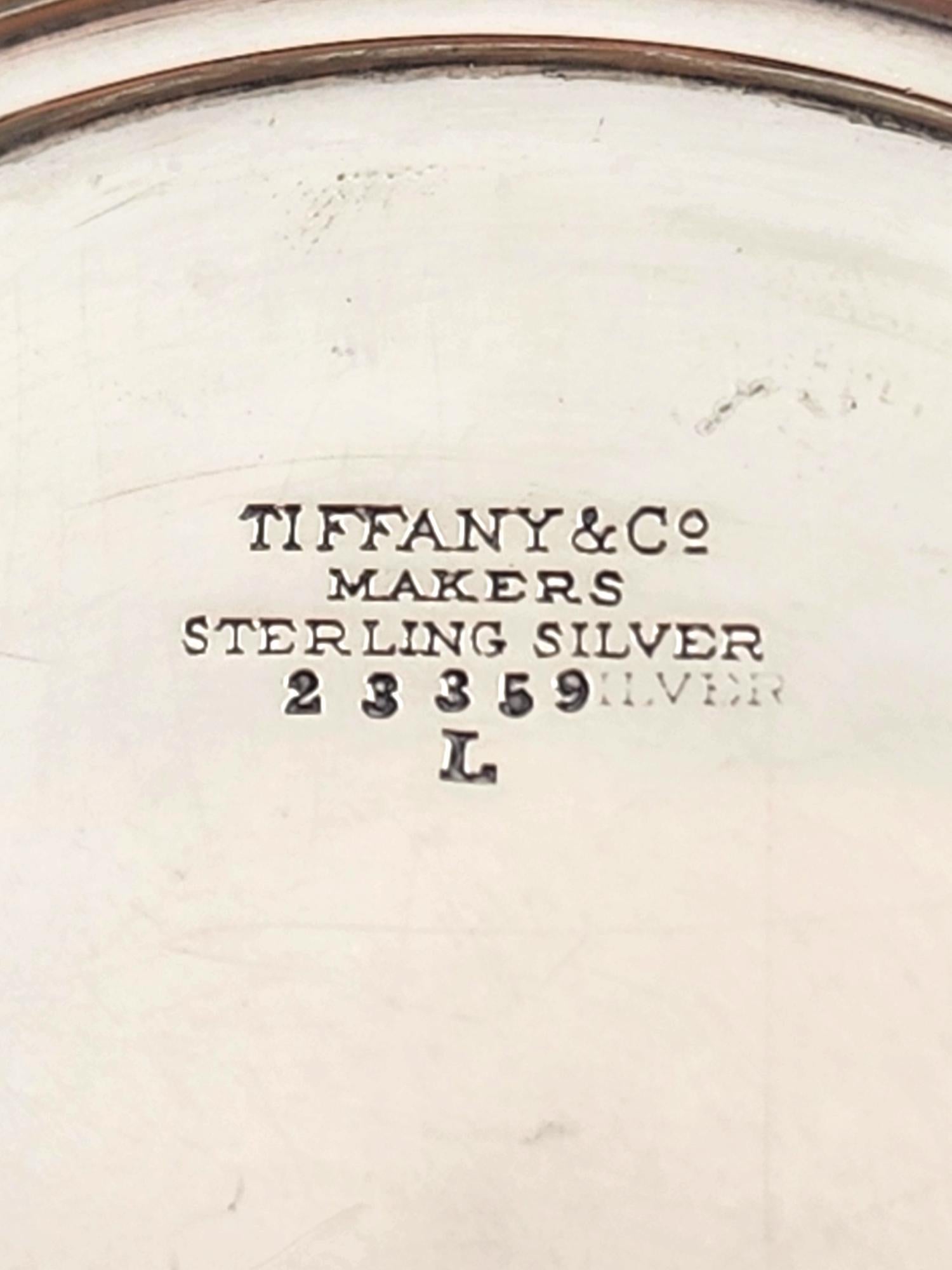 Tiffany & Co Vintage Sterling Silver Creamer Pitcher Makers 23359 #19096 For Sale 3