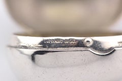 Tiffany & Co. Vintage Sterling Silver Egg Pill Box