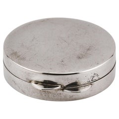 Tiffany & Co. Portapillole rotondo in argento Sterling Vintage