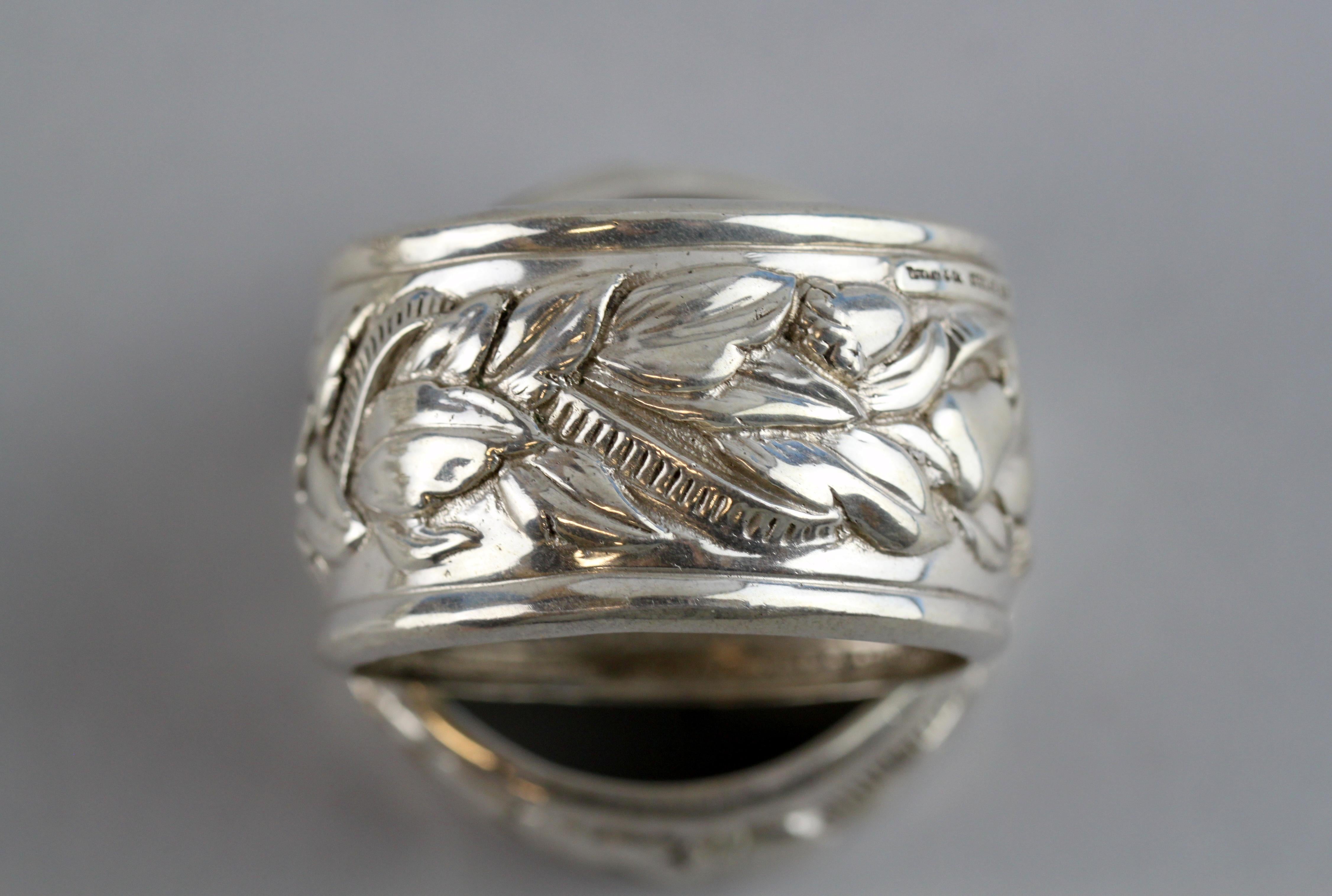 Tiffany & Co. Vintage Sterling Silver Set of 10 Napkin Rings 2