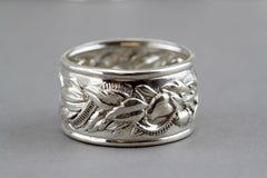 Tiffany & Co. Vintage Sterling Silver Set of 12 Napkin Rings