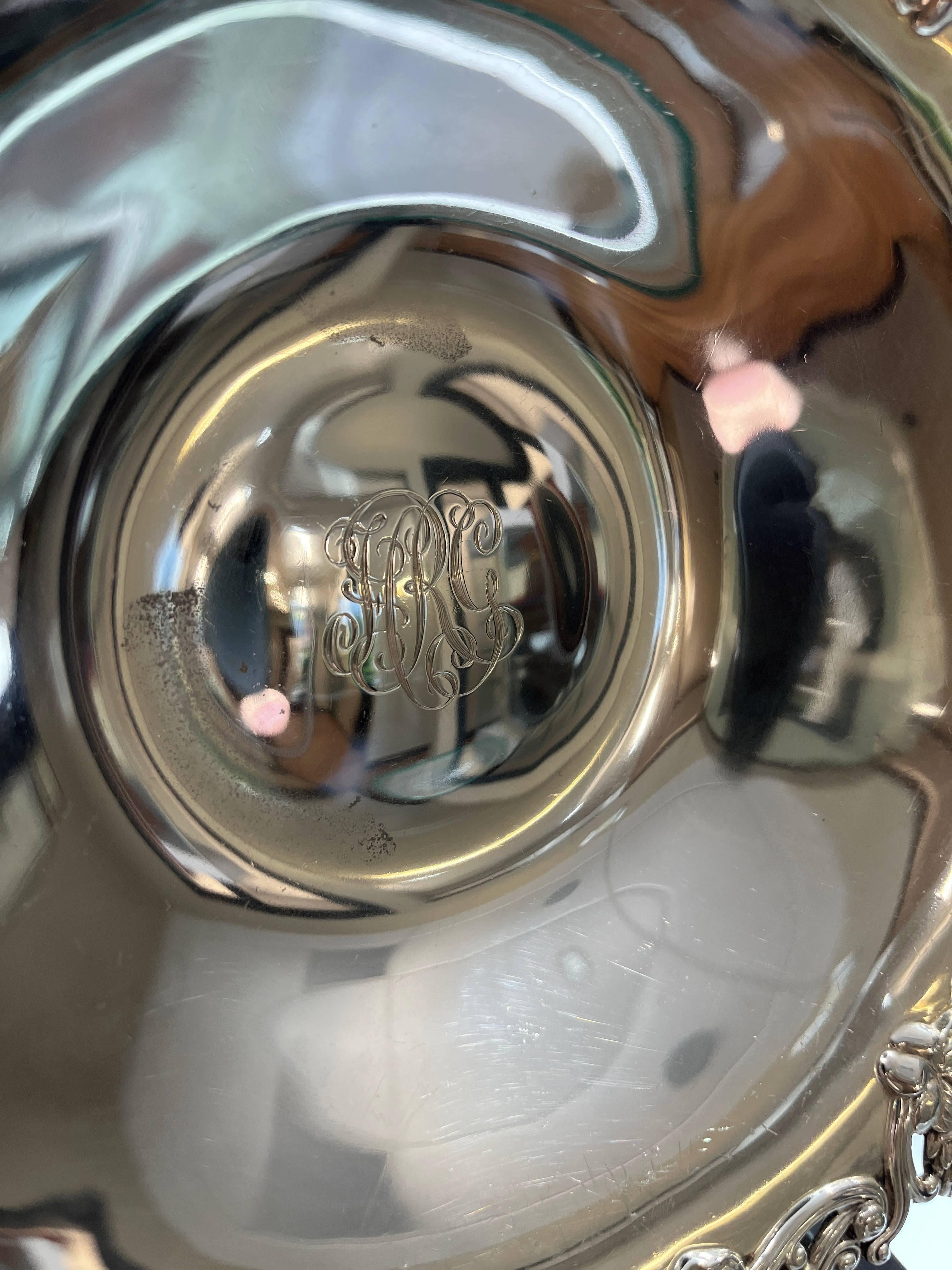 vintage sterling silver bowl