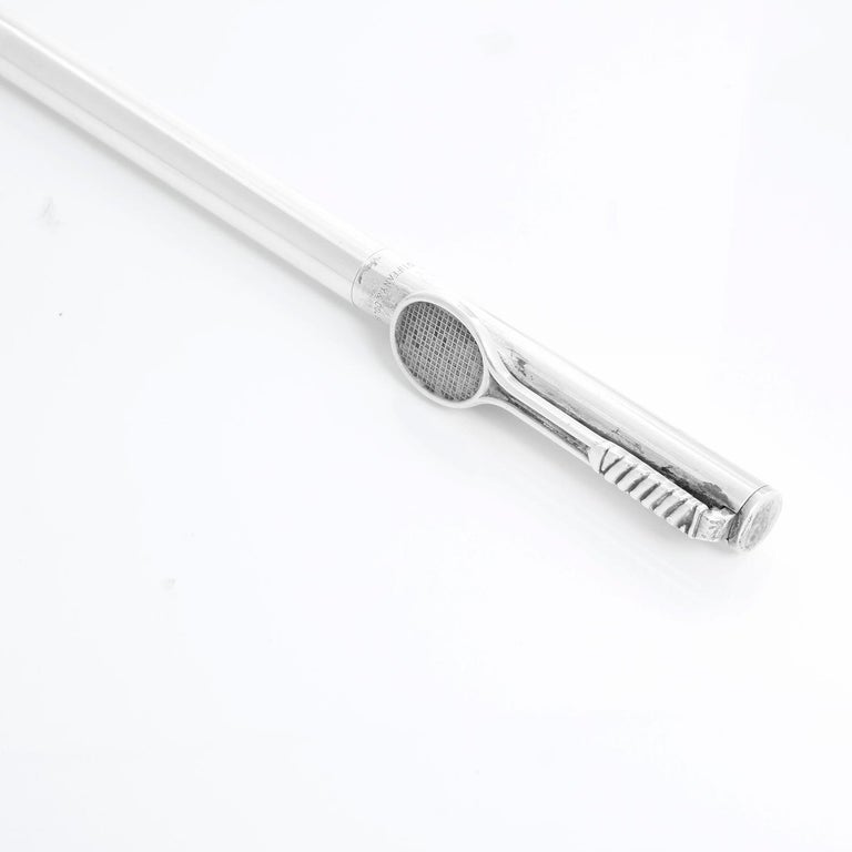 Tiffany and Co Vintage Sterling Tennis Racket Pen For Sale at 1stDibs
