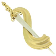 Tiffany & Co. Vintage Sword Brooch