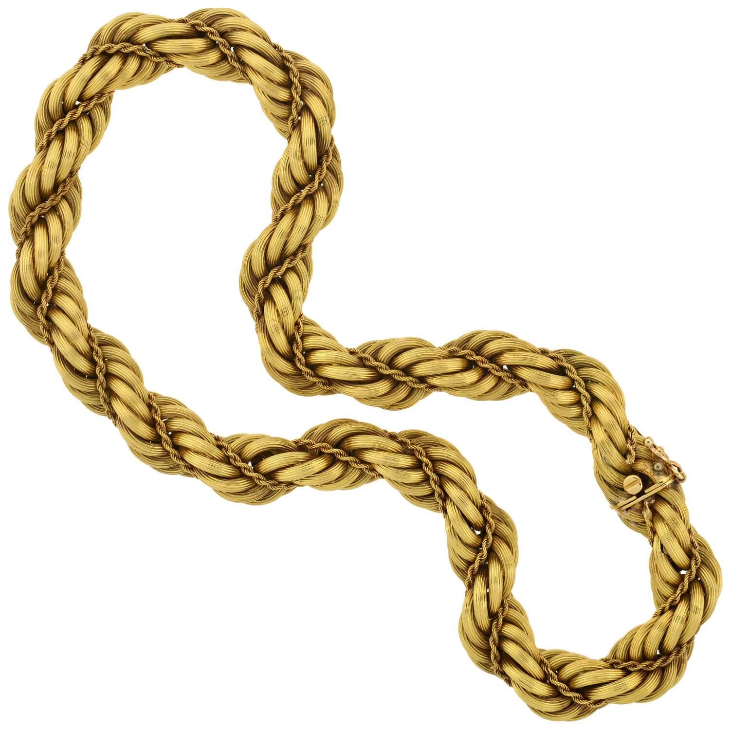 vintage rope chain