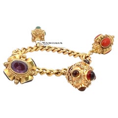 Tiffany & Co. Bracciale Charm vintage in oro giallo