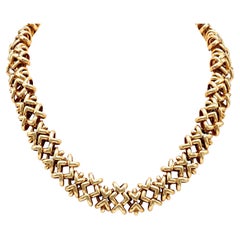Tiffany & Co Used Yellow Gold Necklace
