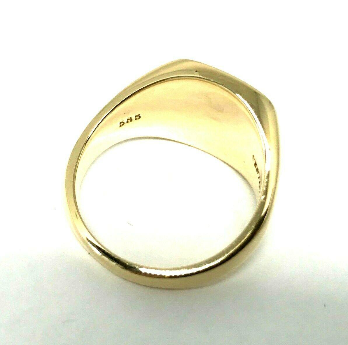 tiffany signet ring gold