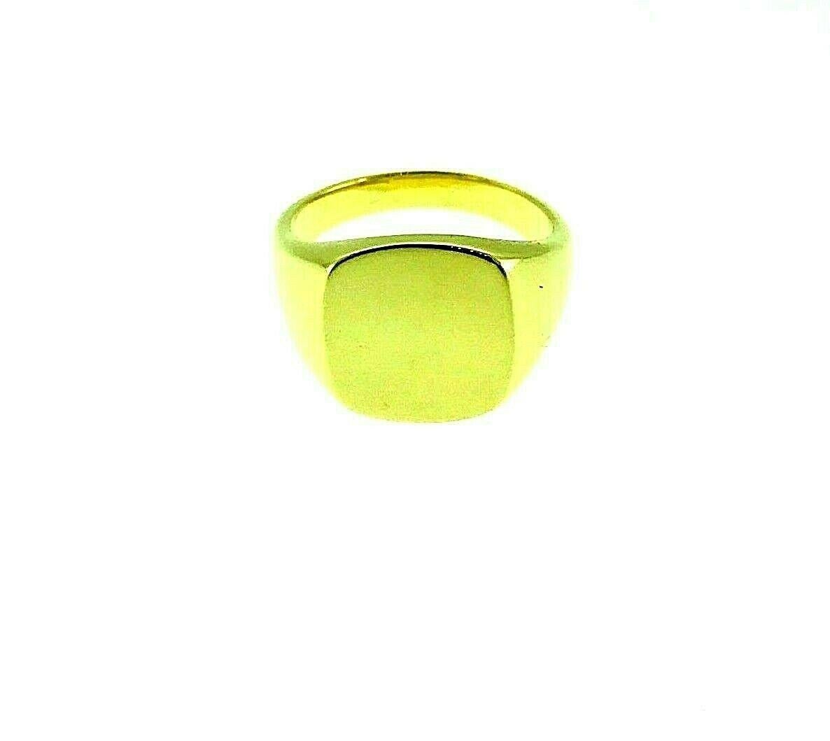 Tiffany & Co. Vintage Yellow Gold Signet Ring 1