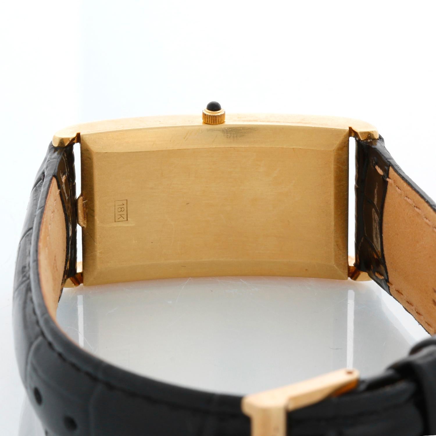 Tiffany & Co. Waldan nº 1 Posible Prototipo Raro Reloj Tanque de Oro Amarillo para Dama en venta 2