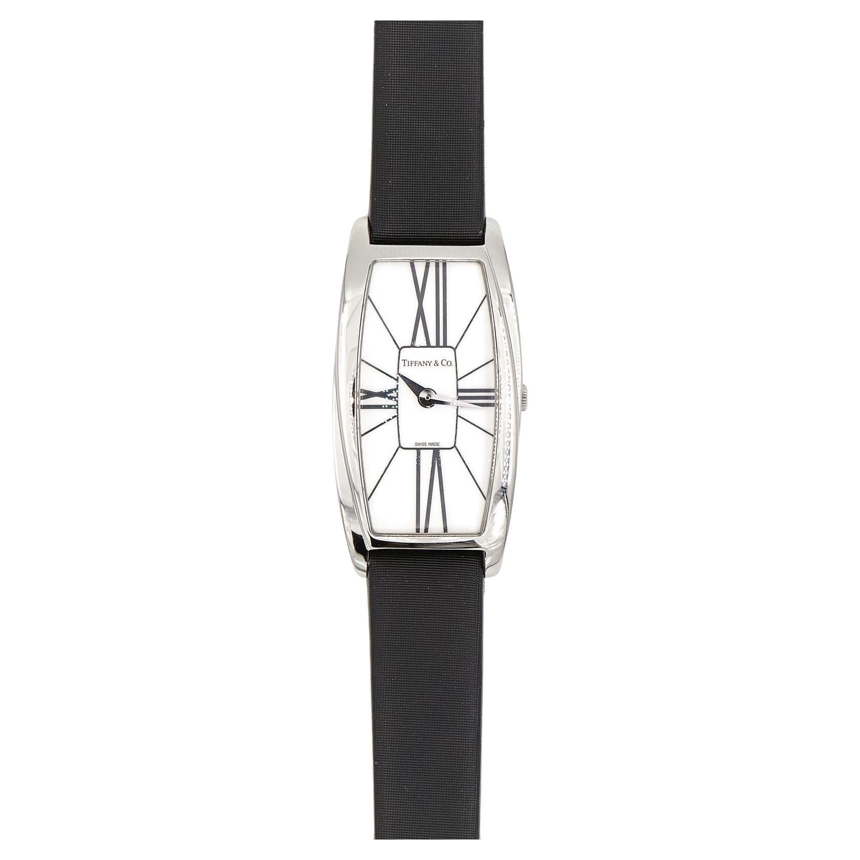 Tiffany & Co Montre Gemea en acier en vente