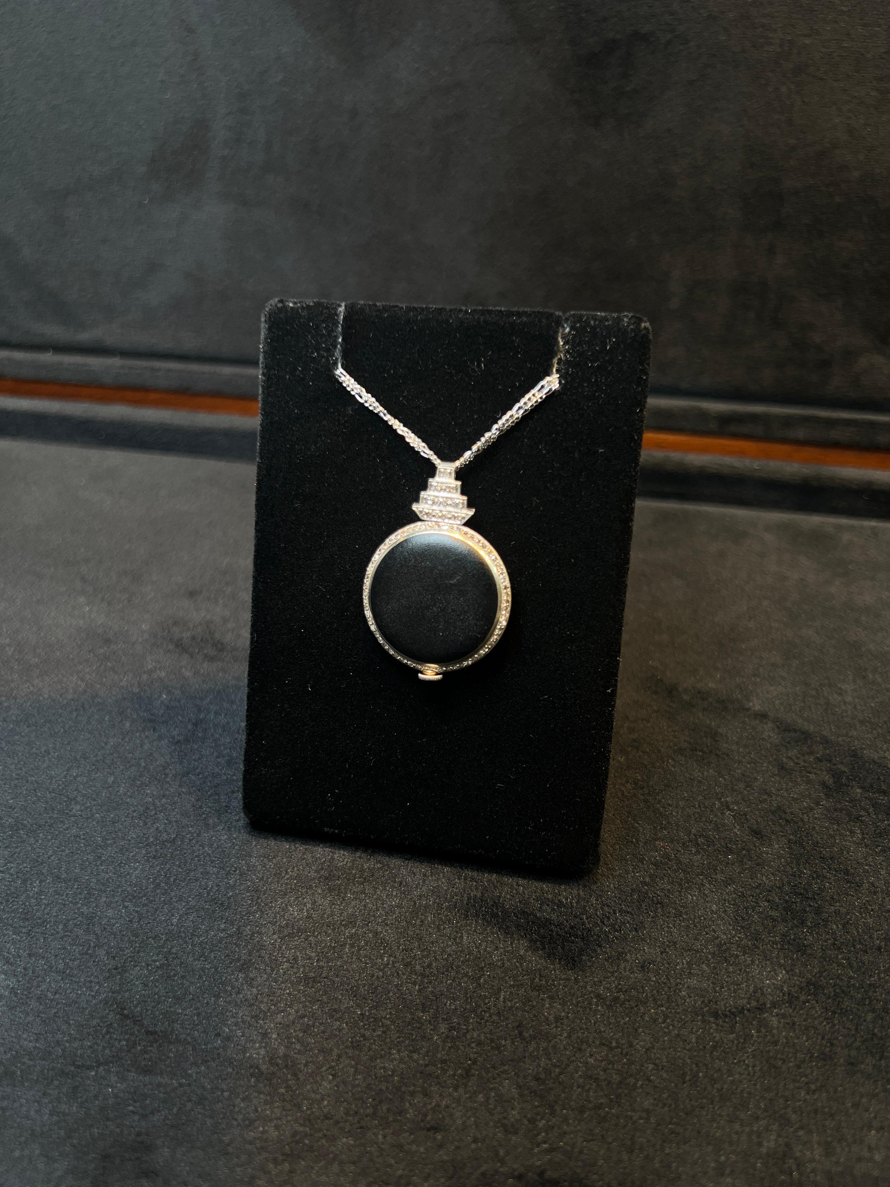 Tiffany & Co. Watch pendant In Good Condition In London, GB