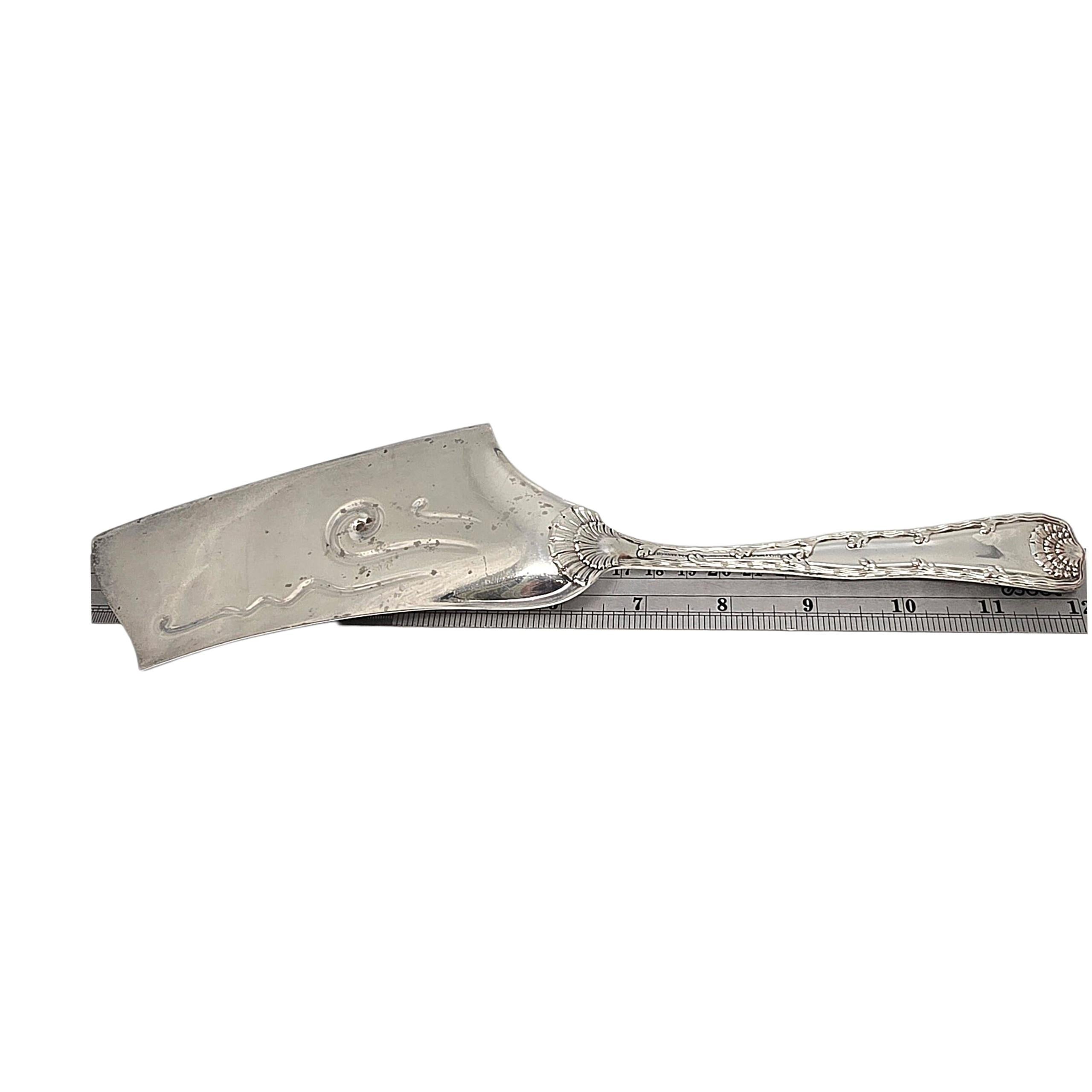 Tiffany & Co hachette à glace en argent sterling Wave Edge avec Monogramme  #22625 en vente 6