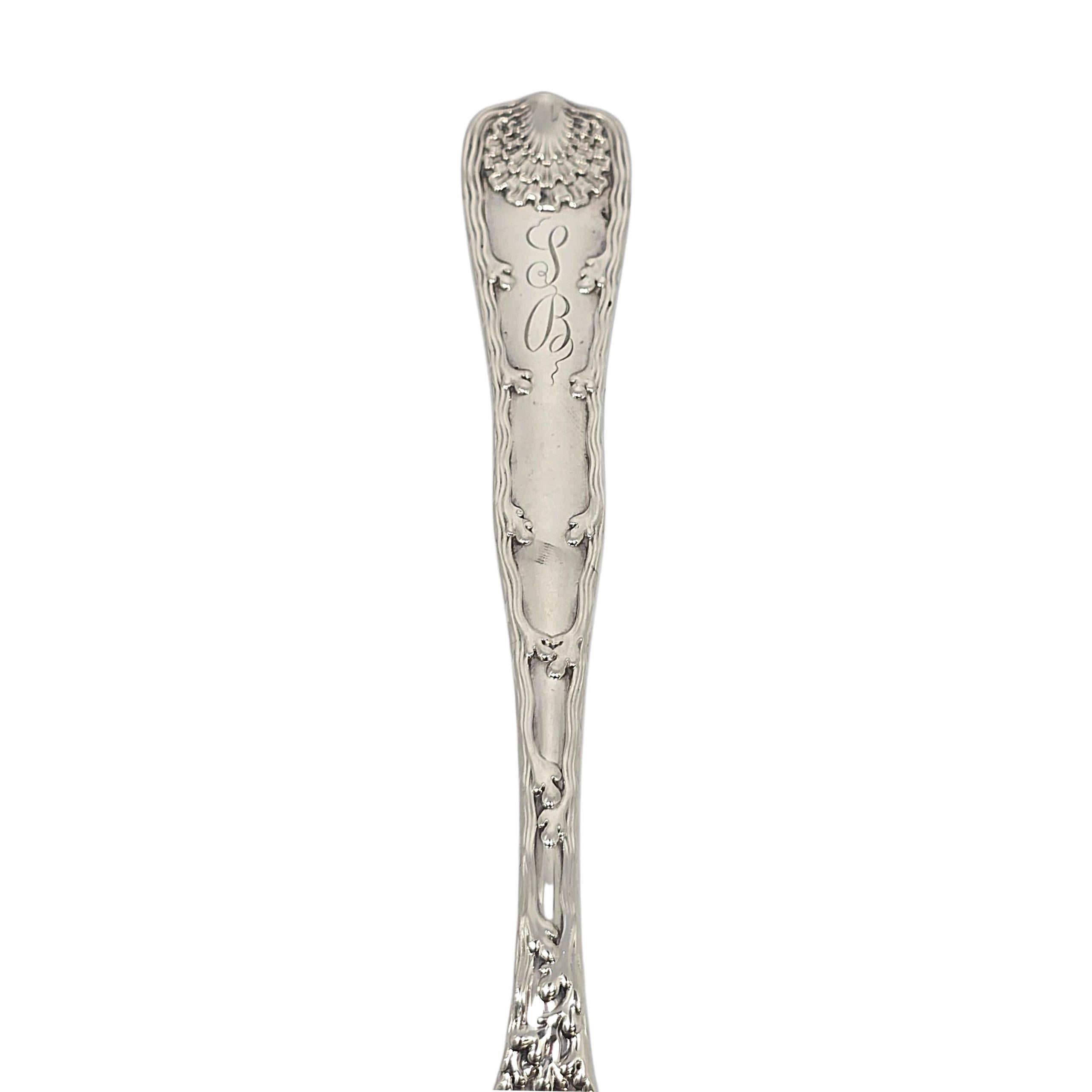 Tiffany & Co hachette à glace en argent sterling Wave Edge avec Monogramme  #22625 Unisexe en vente