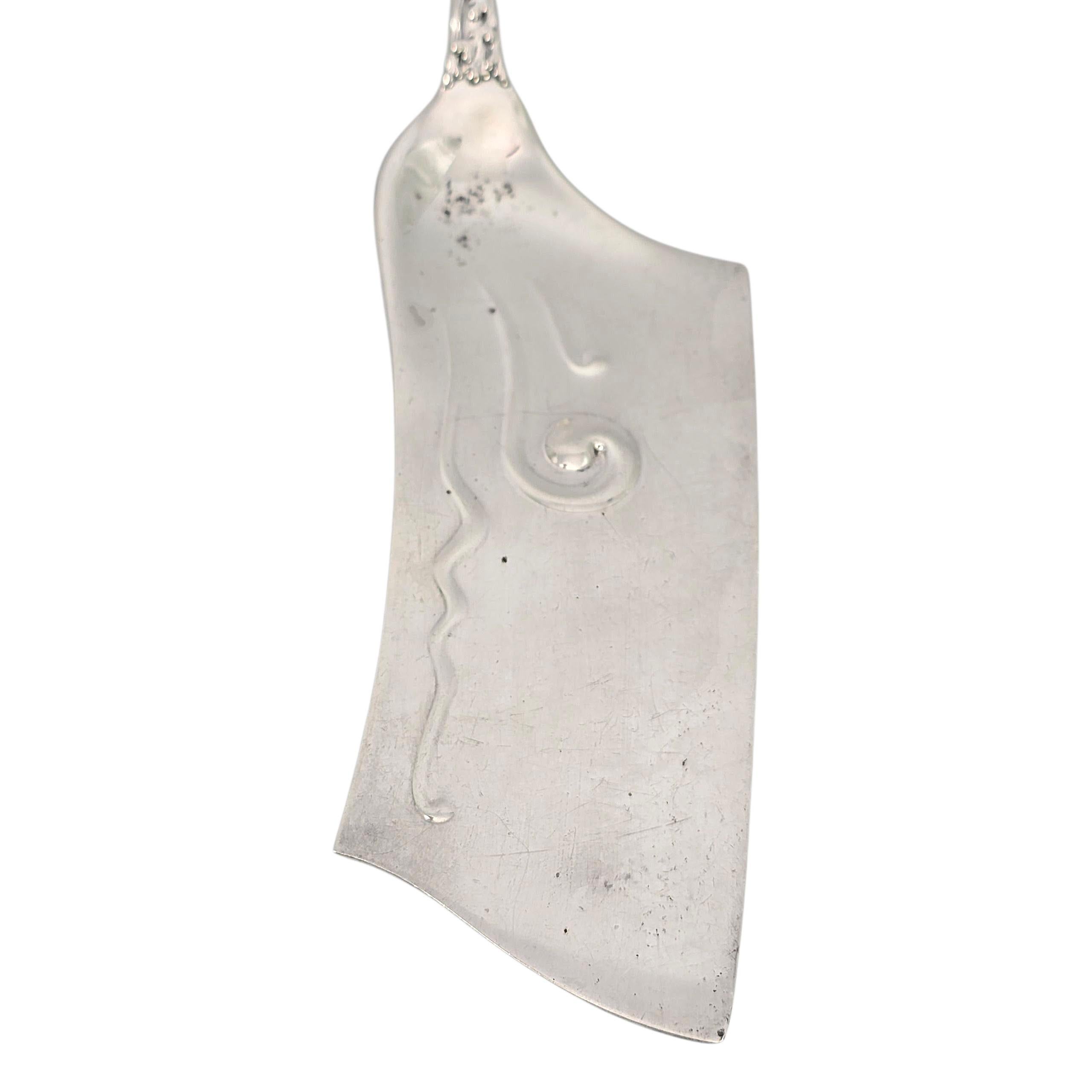 Tiffany & Co hachette à glace en argent sterling Wave Edge avec Monogramme  #22625 en vente 1