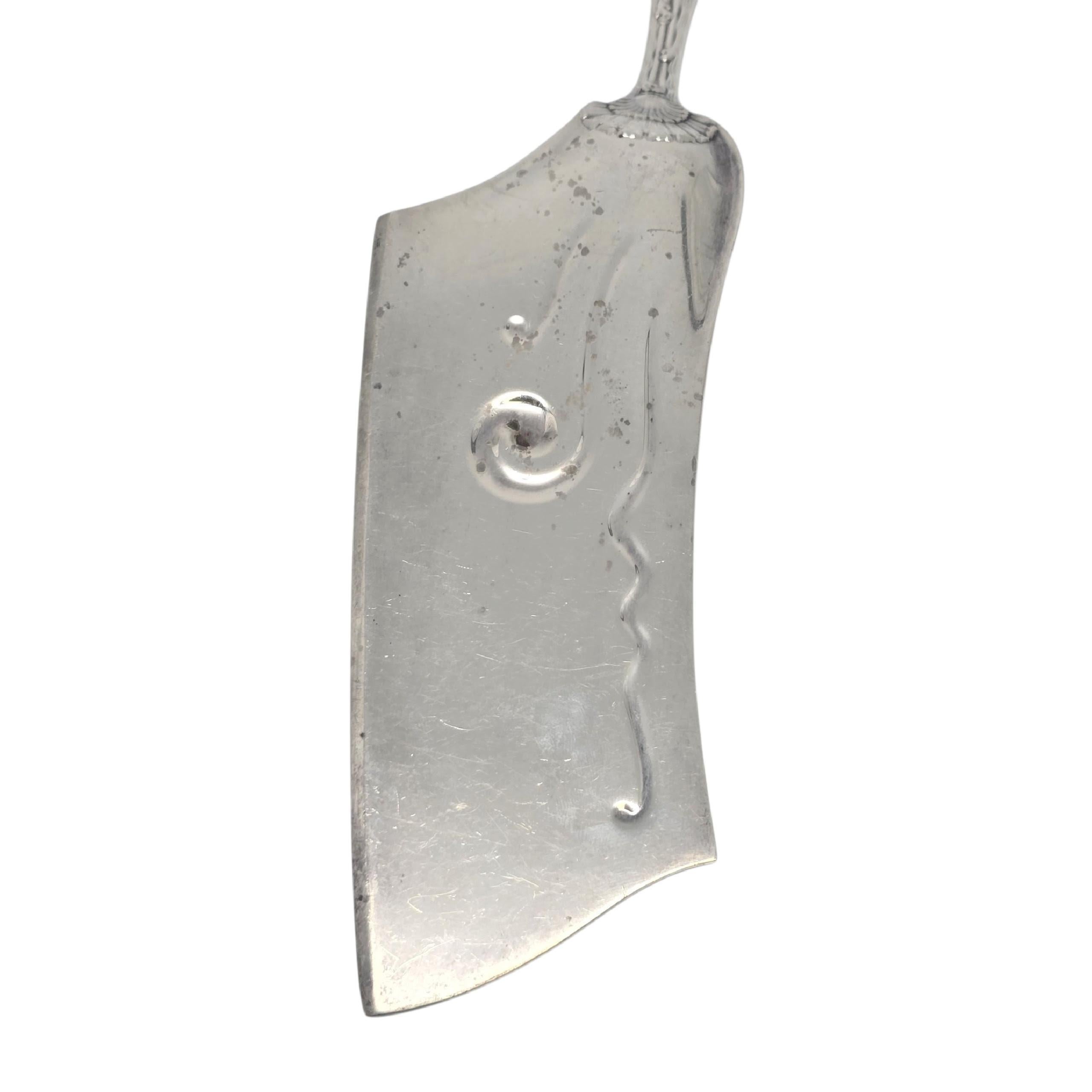 Tiffany & Co hachette à glace en argent sterling Wave Edge avec Monogramme  #22625 en vente 3