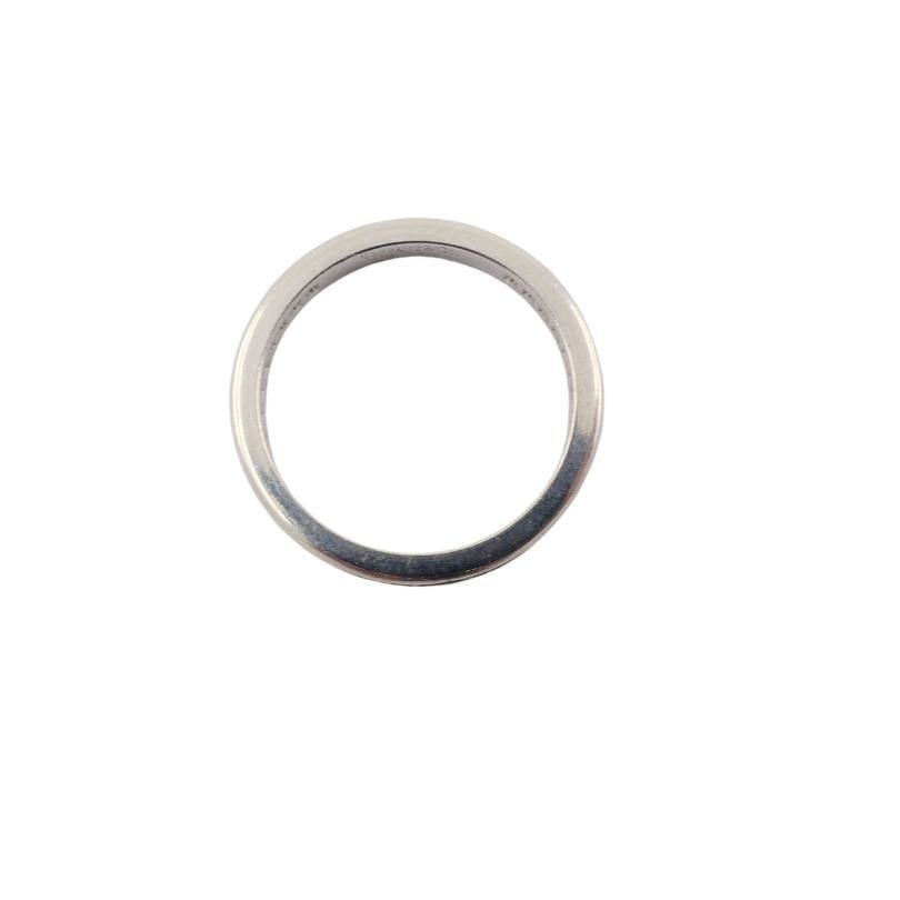 Tiffany & Co. Verlobungsring aus Platin mit Diamantring (Rundschliff) im Angebot