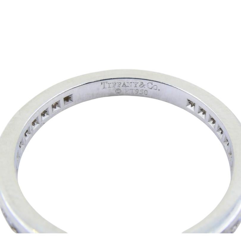 Tiffany & Co. Verlobungsring aus Platin mit Diamantring im Zustand „Hervorragend“ im Angebot in Beverly Hills, CA