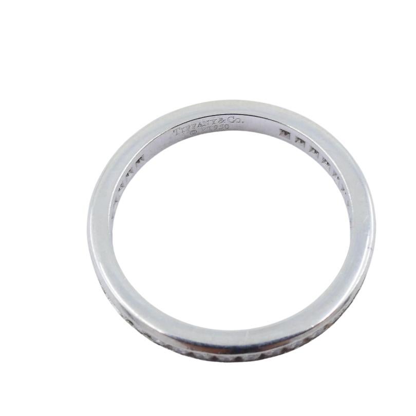 Tiffany & Co. Verlobungsring aus Platin mit Diamantring im Angebot 1