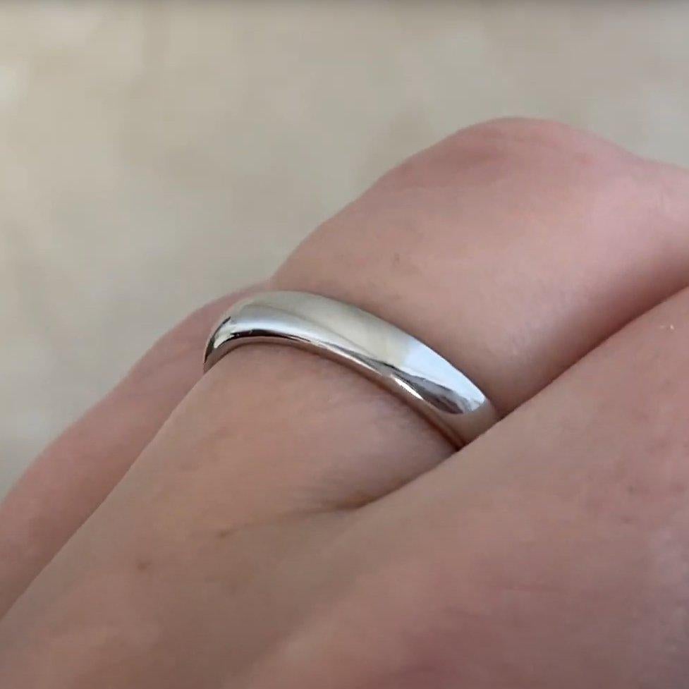 Tiffany & Co. Wedding Band, Platinum For Sale 2